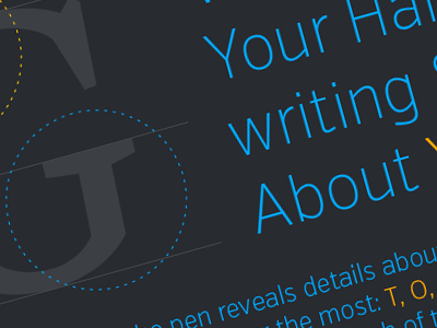 Handwriting Infographic infographic sweeps typography