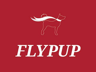 Flypup dog monotone scarf