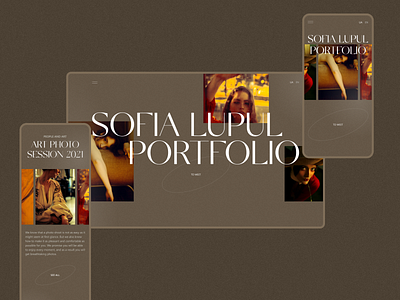 Photographer's portfolio