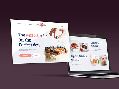 Landing page confectionery