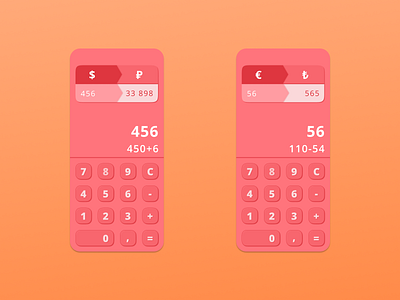 Specialty calculator for Exchange Rates.