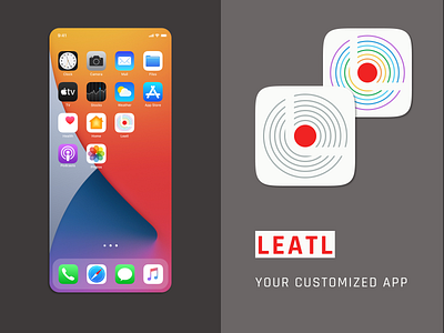 App icon for Leatl podcast. branding dailyui dailyuichallenge design graphic design illustration logo ui ux vector