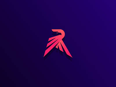 R logo design 3d branding graphic design logo