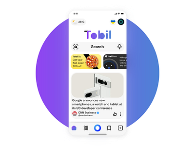 Tobil mobile app concept