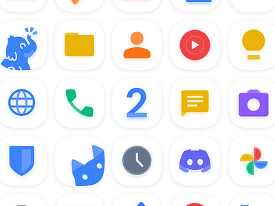 Duo - icon pack android design duo duotone icon icon pack icons sketch