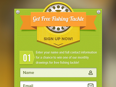 Fishing Tackle Giveaways SF fishing form signup tackle