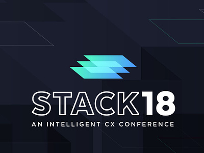Stack Conference Logo conference event branding layers stack