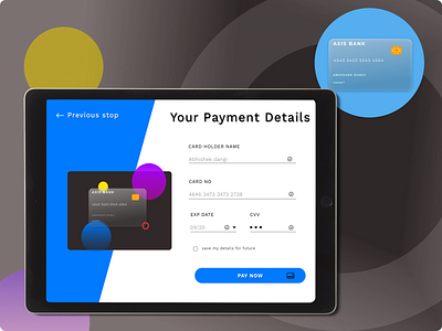 Payment details | credit card | Glassmorphism 3d design illustration ui ux