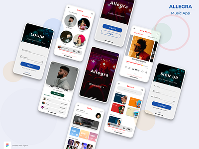 Allegra music app