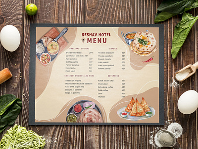 Local hotel menu 4