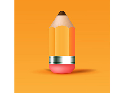 Pencil drawing design graphic design illustration vector