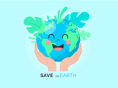 Earth Day is April 22 april 22 design earth earth day graphic design illustration mother earth mother planet earth vector