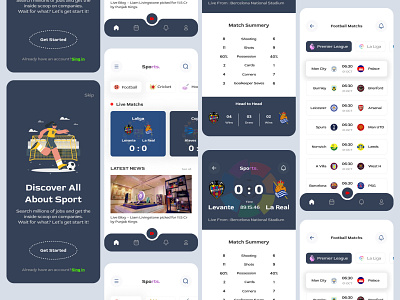 Game Live Score Mobile App app design clean design cloth design e commarce e commarce app football ui minimal mobile design shop ui uiux ux web web design