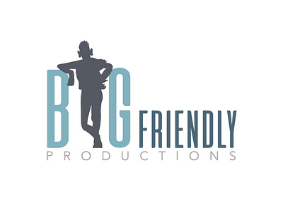 Big Friendly Productions Brand Logo branding graphic design logo