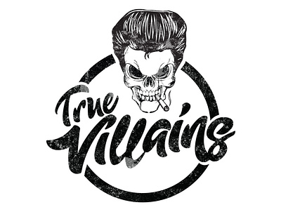 True Villains Brand Logo branding graphic design logo