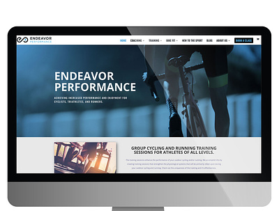 www.endeavorperformance.com branding design graphic design logo ui ux website