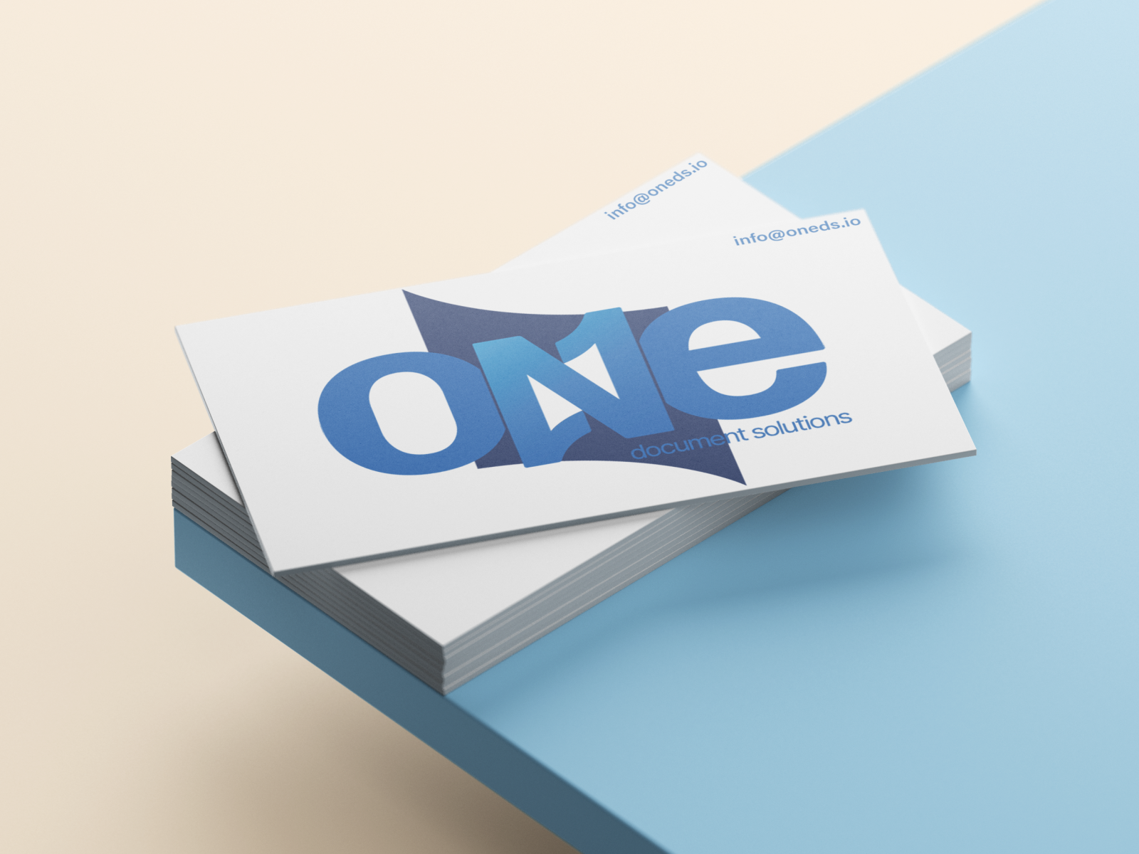 One Document Solutions Logo by Mark William Mills on Dribbble