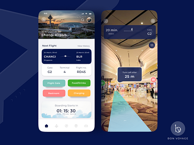 Connecting Flight- Bon Voyage App