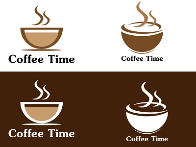 Coffee shop logo graphic design logo