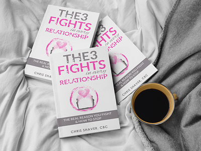 The 3 Fights in every relationship branding cover design illustration