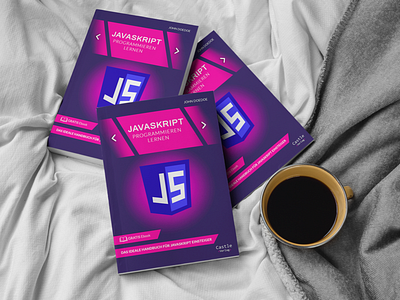 Javascript Programmieren Lernen branding cover design