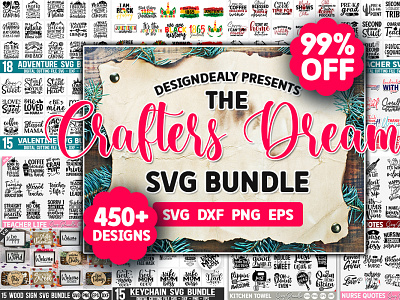 The Crafters Dream SVG Bundle all shop bundle camping svg