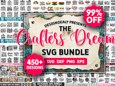 The Crafters Dream SVG Bundle