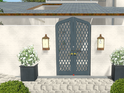 Gate Design for an Exterior Remodel Project