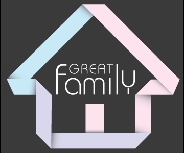 great family logo concept logo
