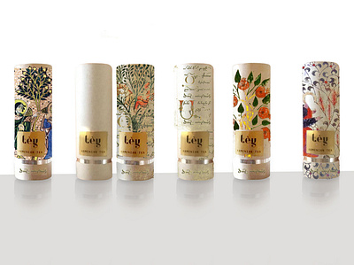 Tea Branding packaging design branding design illustration label logo minimalist mockup packaging vector