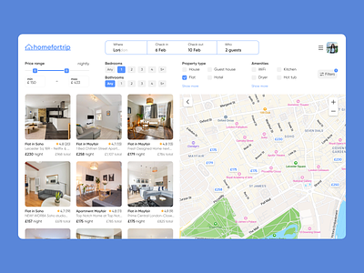 Rent Apartment Web App🏡 apartment apartmentsearch estate flat flatrent flatsearch home house housingsearch map mapbox onlinerent property rent tenant travel travelling ui ux website