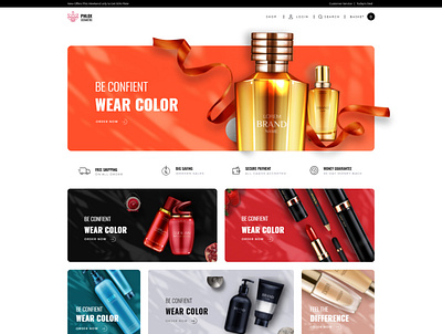 Beauty & Health, Ecommerce WordPress Website animation beauty branding design ecommerce ecommerce website elementor pro fashion graphic design health illustration logo motion graphics theme customization themeforest theme ui website design wocommerce website wordpress elementor wordpress website