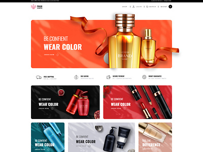 Beauty & Health, Ecommerce WordPress Website