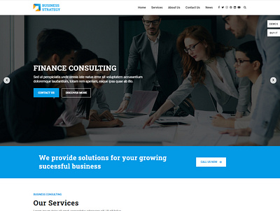 Finance Consulting WordPress Website agency animation branding business design ecommerce website elementor pro finance illustration marketing theme customization themeforest theme ui wocommerce website wordpress wordpress elementor wp