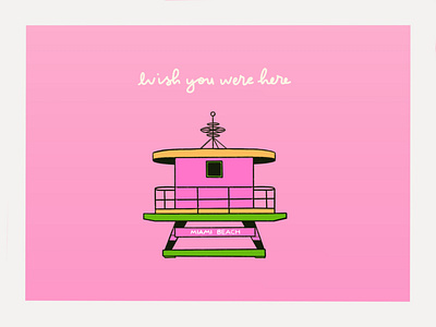 Beach Days graphic design illustratation typography