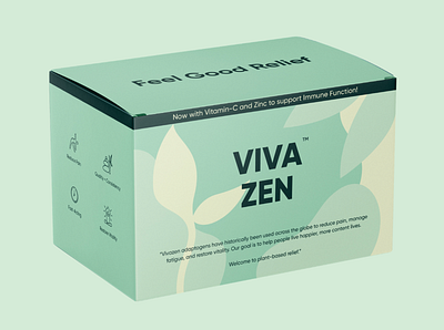 Vivazen Concept brand strategy branding packaging