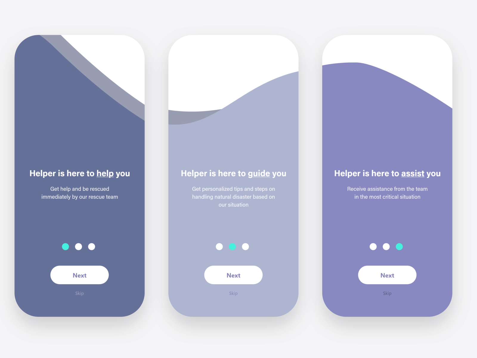 Onboarding by Vita on Dribbble