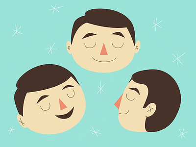 Face Experiments expressions face illustration illustrator