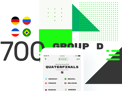 World Cup Bets apuestas bets invision studio mobileapp typography visual exploration worldcup