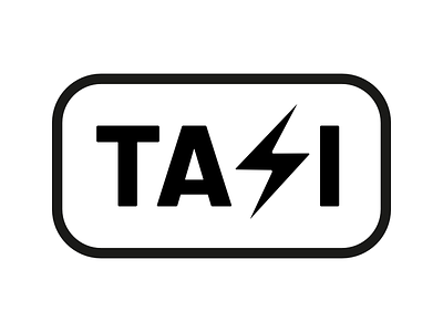 Logo eTAXI outline branding graphic design logo taxi hamburg