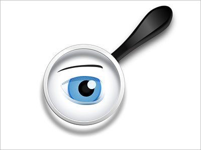 Icon Detectiv eye glass magnifying