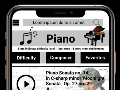 Classical Piano App app branding design icon illustration logo typography ui ux vector