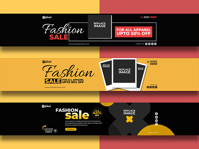Youtube Fashion Banner | Youtube Cover Art