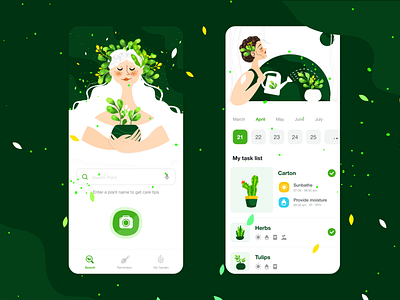 The tree app mobile app design ui ux