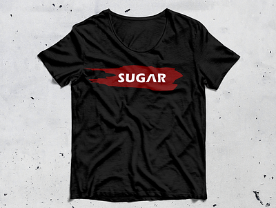Sugar adobeillustrator adobephotoshop apparel clothing creativedesign design fashion graphic design illustration tshirtdesign typography