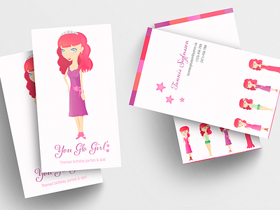 You Glo Girl - cards