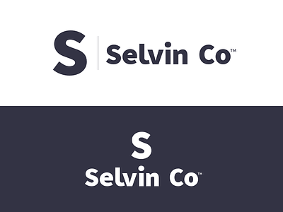 Selvin Co Brand Refresh logotype typography wordmark