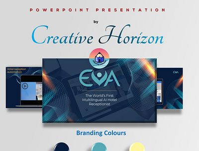 Powerpoint Presentation branding design illustration picth deck for start up pitch deck