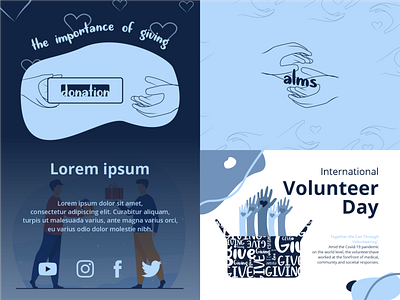 Alms Project alms blue branding design give graphic design icon illustration logo sky typography ui ux vector