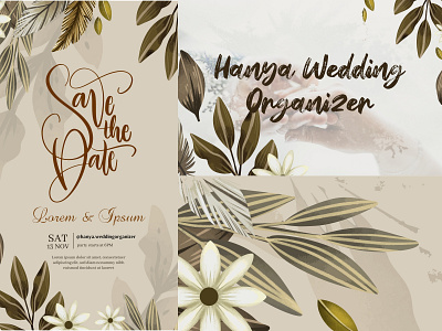 Wedding Organizer Flyer 3d animation branding design graphic design icon illustration logo motion graphics poster typography ui ux vector wedding
